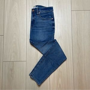 J Crew 9 inch High Rise Toothpick Jeans